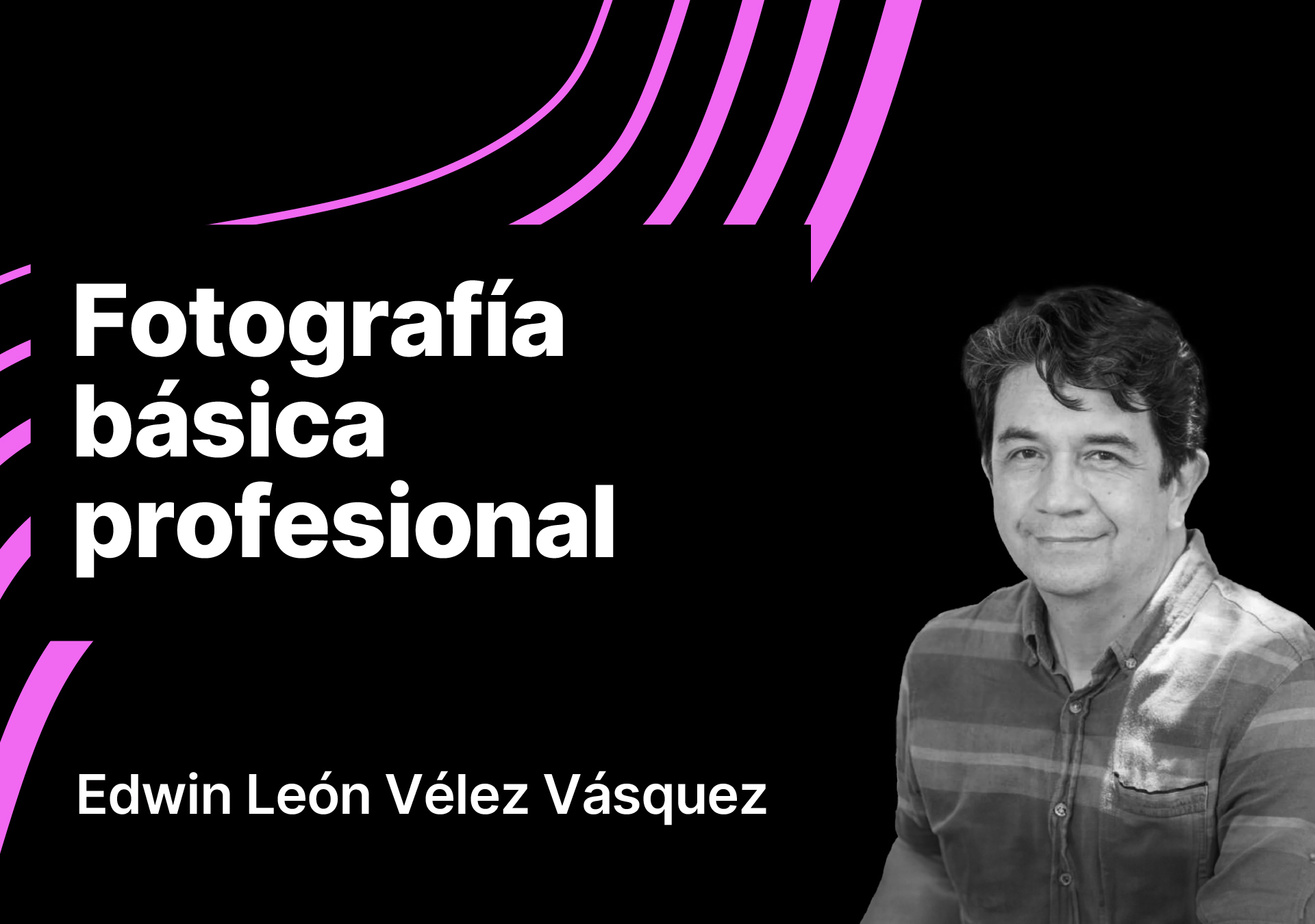 ¡Oprimamos el obturador de la creatividad! Queremos hablarte de luz, de exposición, de diafragma, de tiempo. Claro, es que queremos que en este curso de fotografía básica profesional hagamos clic y nos embarquemos en un recorrido que te ayude a acercarte a los conceptos básicos, a distancia focal, a variables, en fin, a todo lo que necesitas saber. ¡Hagámoslo juntos y aprendamos sobre este apasionante tema!